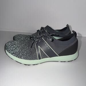 Traq by Algeria Qool Mint & Gray Sneakers Size 43 / US Woman’s 13 Athletic Lace